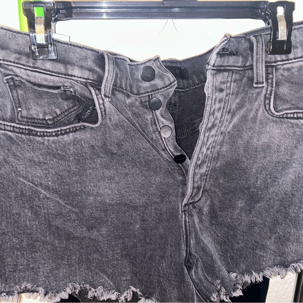Joes jeans Gray Denim Frayed Shorts